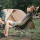 Туристичне розкладне крісло Naturehike YL06 Alu Folding Moon Chair NH18Y060-Z, Beige (6927595753538) + 3